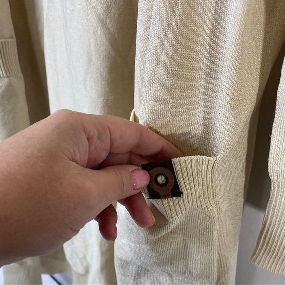 4 Funky Flavours Long Belted Cardigan Size S NWT - Picture 9 of 13